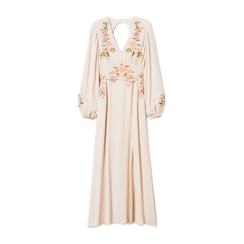 Twinset Multicolor Jurk voor Vrouwen Beige Dames