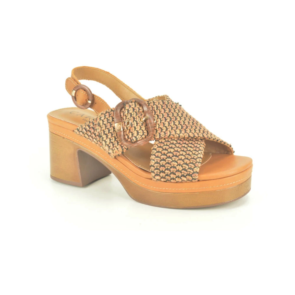 Carmela KruisSand Sandalen met Hoge Hak