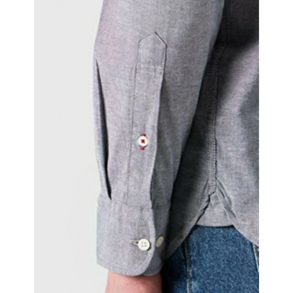 Tommy Hilfiger Casual Overhemd Lange Mouw Blauw Blue Heren