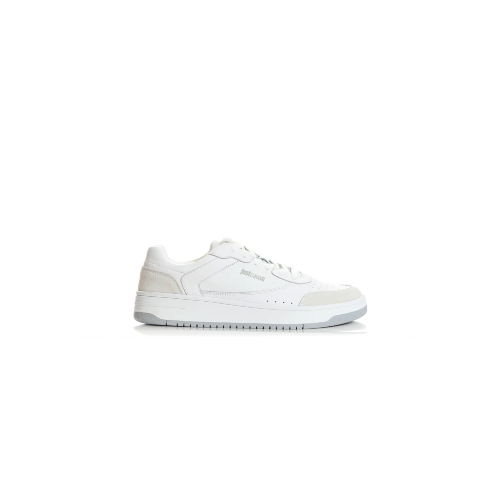 Just Cavalli Uomo Bianco Scarpe, 43 Eu, New,