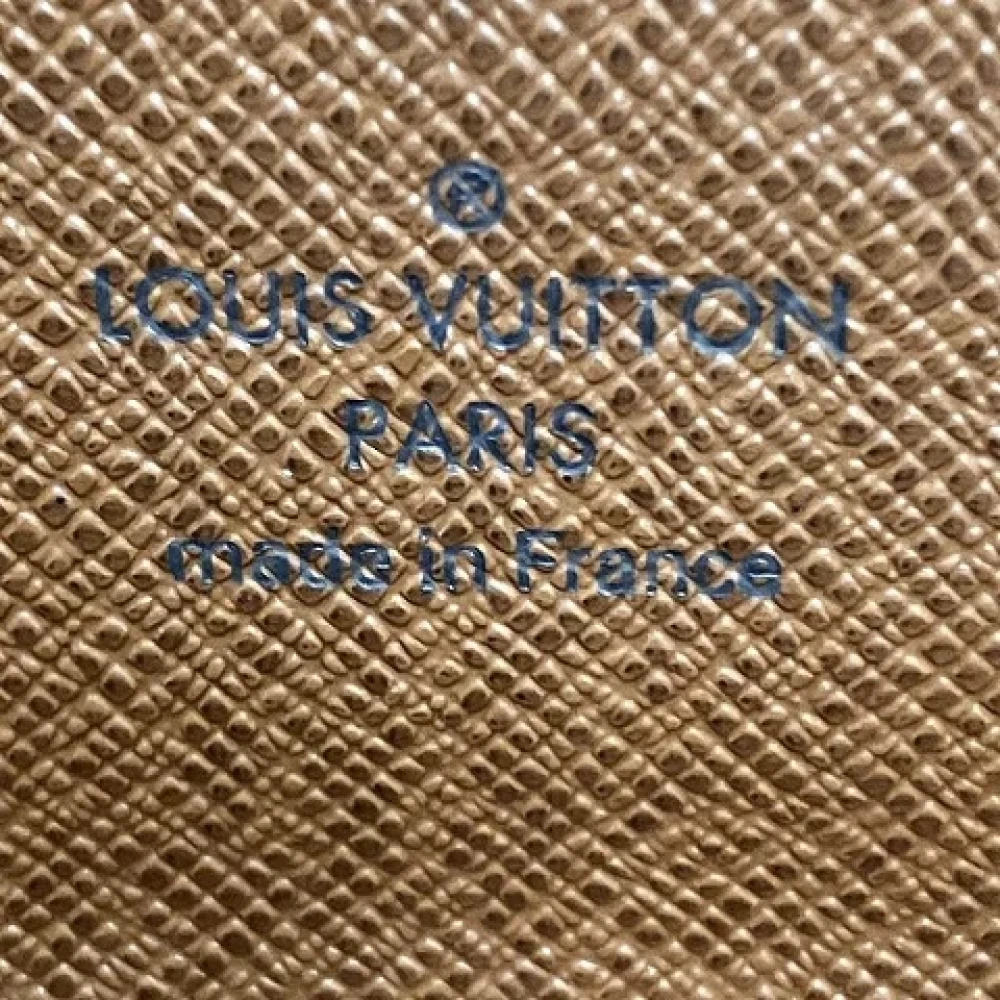 Louis Vuitton Vintage Pre-owned Canvas wallets Brown Dames