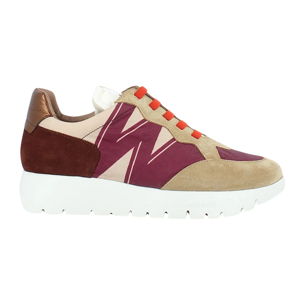 Wonders Odisei Dames Sneaker met Fris Logo Detail Dames Schoenen Veelkleurig Multicolor