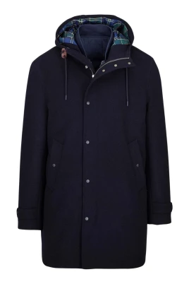 Parkas med avtagbar väst