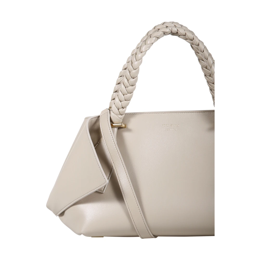 Salvatore Ferragamo Stone Blossom Schoudertas Beige Dames