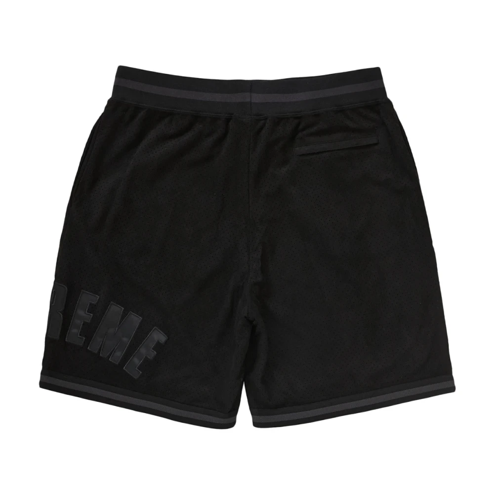 Supreme Zwarte Baseball Shorts Black Heren