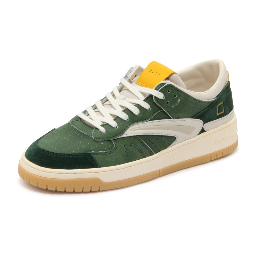 D.a.t.e. Uomo Verde Scarpe, 42 Eu, New,