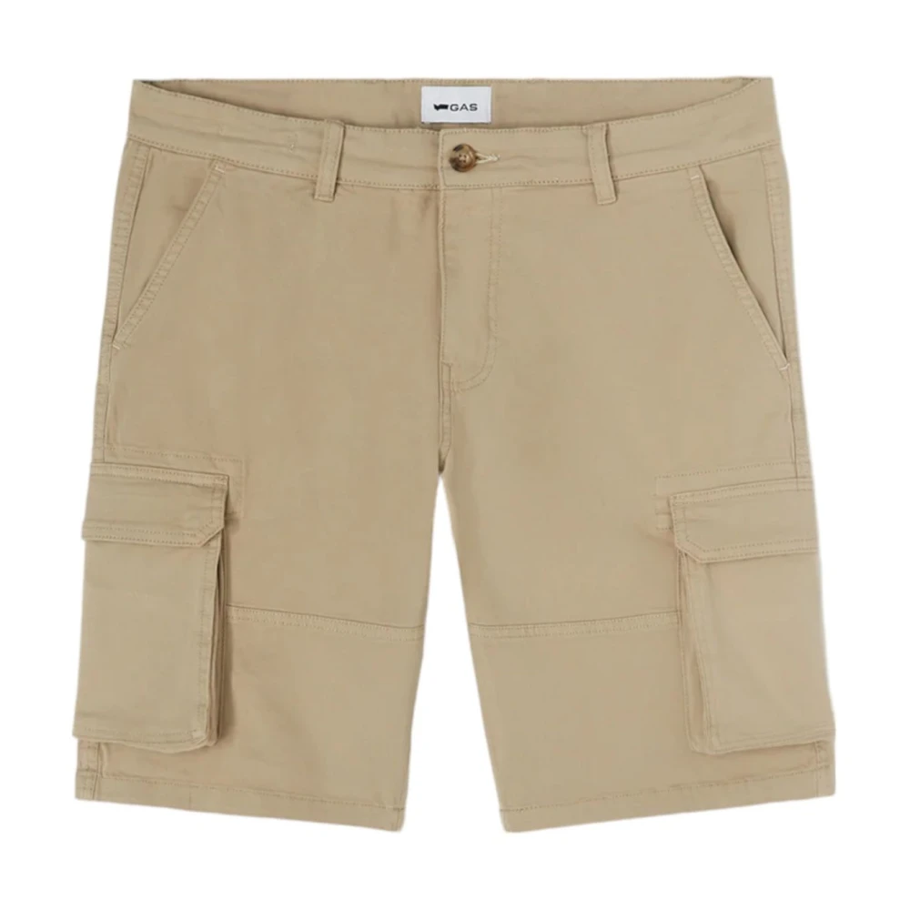 GAS Bermuda Shorts voor Heren Beige Heren
