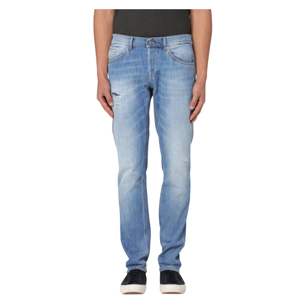 Dondup Men's Blue Slim Fit Jeans, W30, George Slim-Fit Jeans