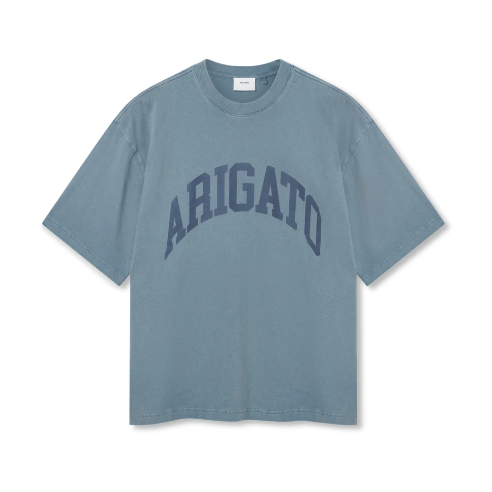 Axel Arigato Link Washed T-Shirt Blue, Herr