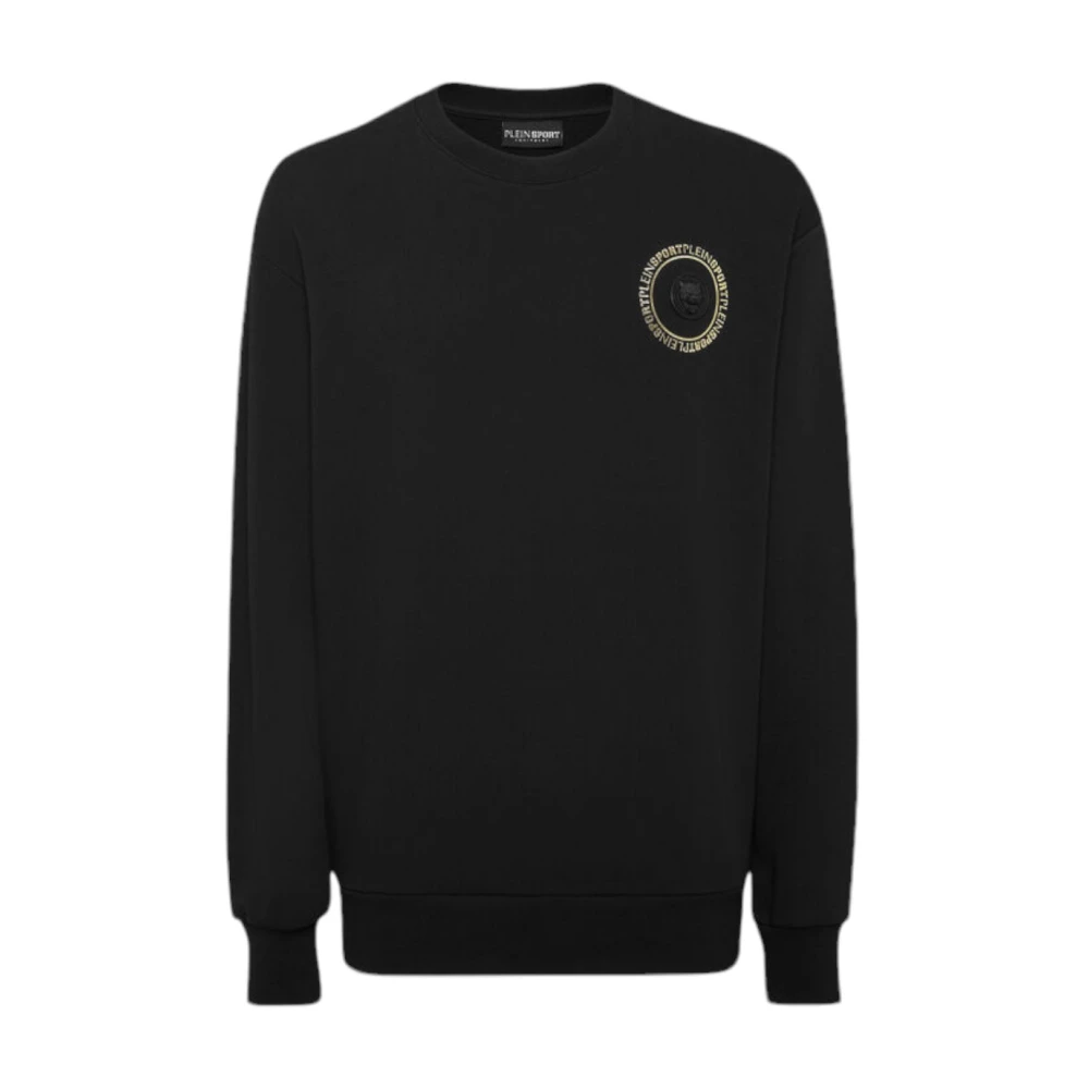 Plein Sport Stijlvolle Sweatshirt voor Actieve Levensstijl Black Heren