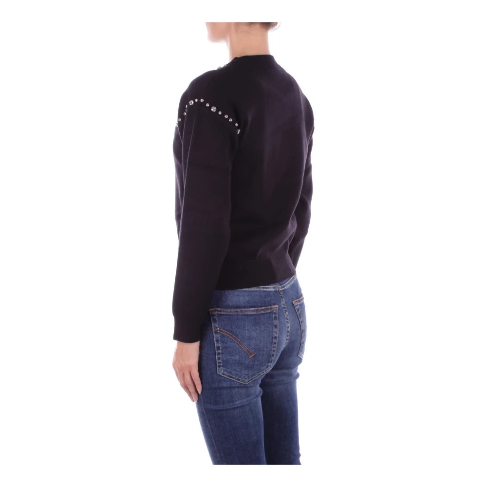 H2O Zwarte trui met decoraties Black Dames