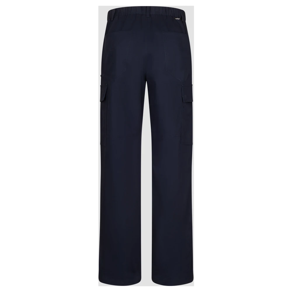 add Broek IN Katoen Stretch Blue Heren