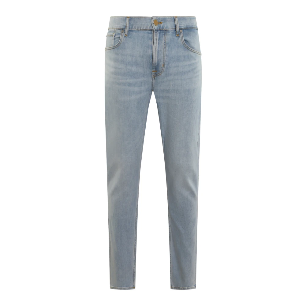 7 For All Mankind Slim Fit Jeans Donkerblauw Blue Heren