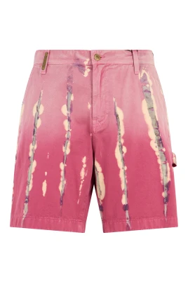 Långa blekta rosa byxor