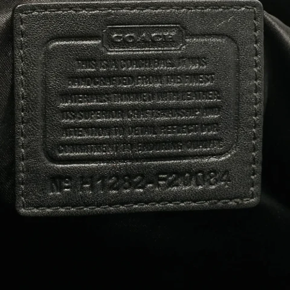 Coach Pre-owned Leather totes Black Dames