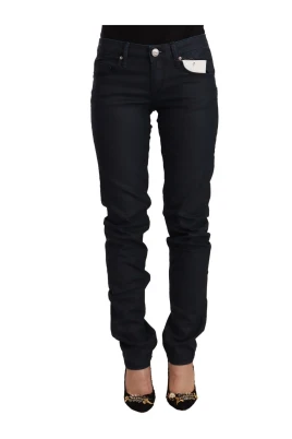 Låg Midja Skinny Denim Jeans