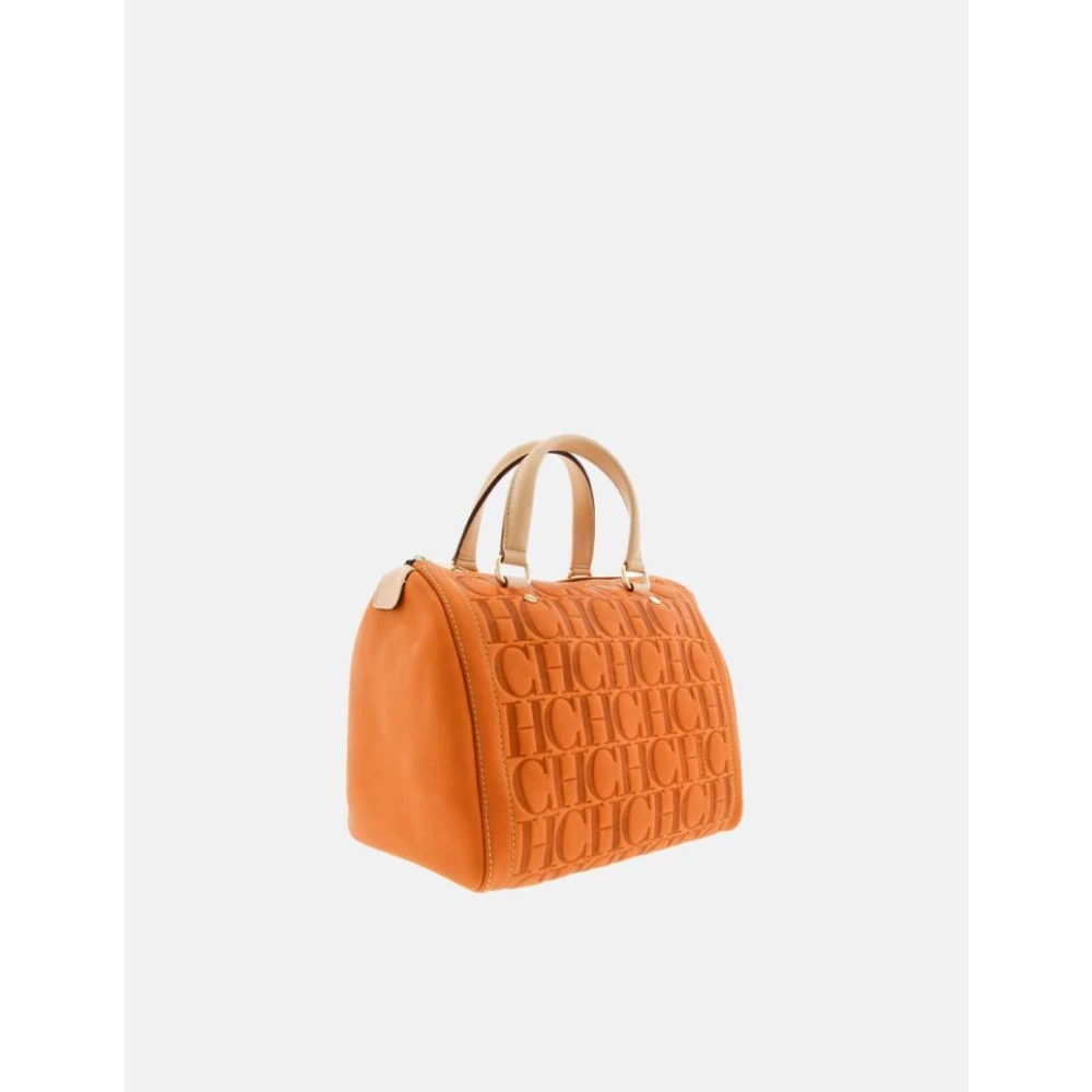Carolina Herrera Andy 7 Oranje Bowlingtas Orange Dames