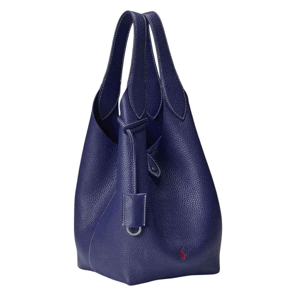 Polo Ralph Lauren Stijlvolle leren tas Purple Dames