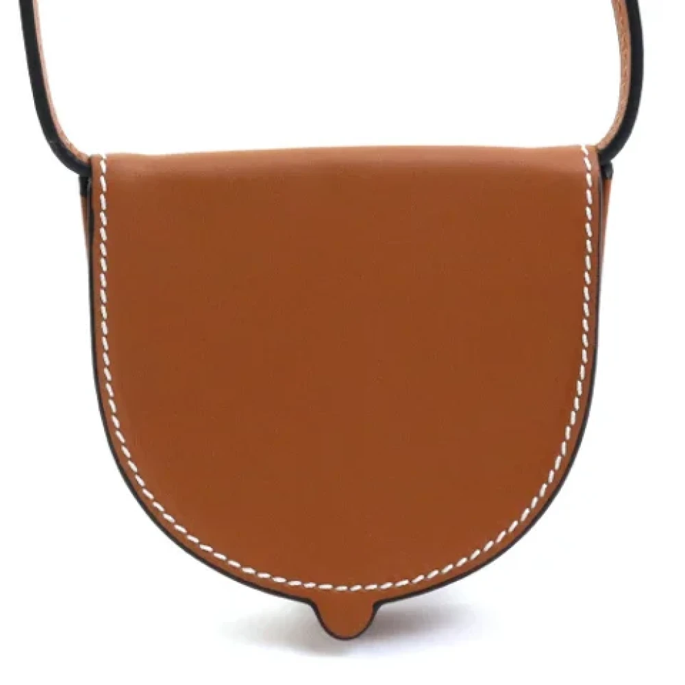 Loewe Pre-owned Leather shoulder-bags Brown Dames