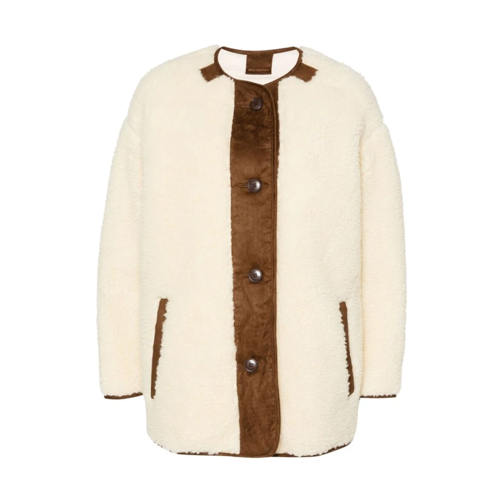 Isabel Marant Étoile Gevoerde imitatiebontjas Beige Dames