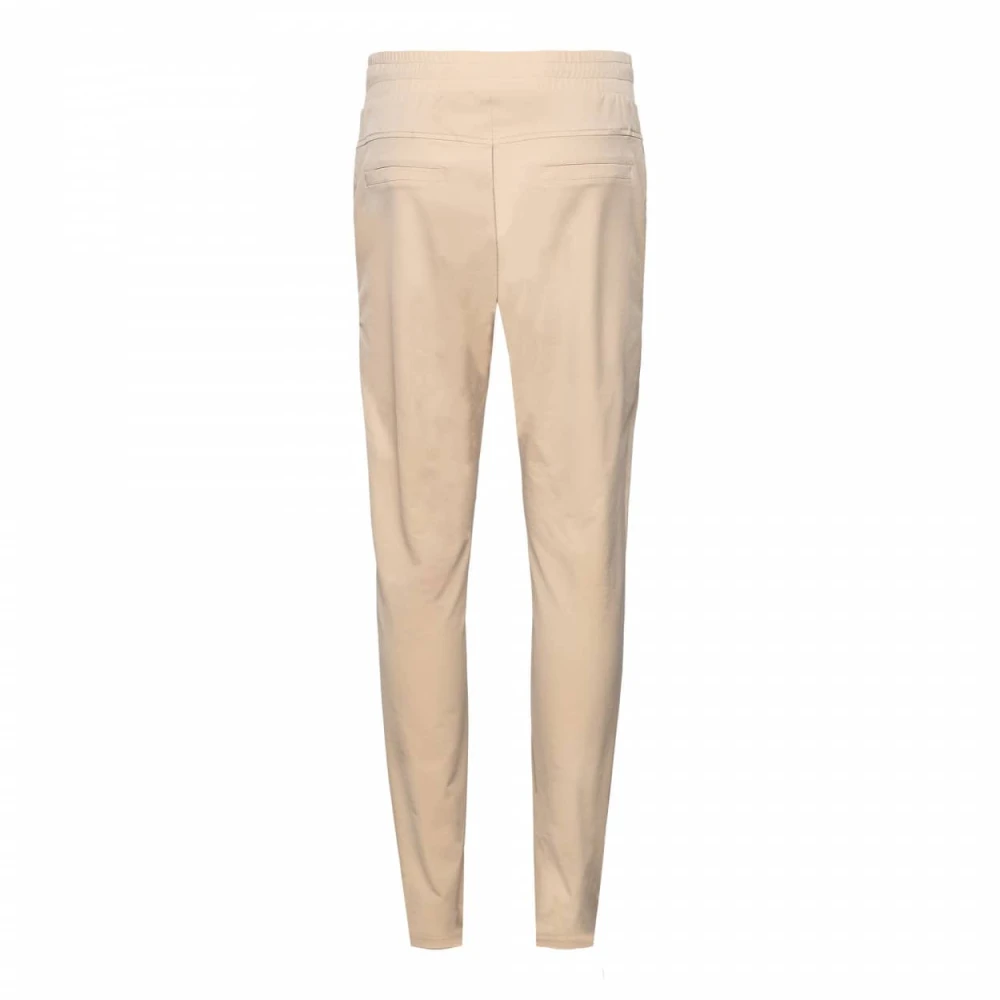 &Co Woman Joggingbroek voor heren comfortabel en stijlvol Beige Dames