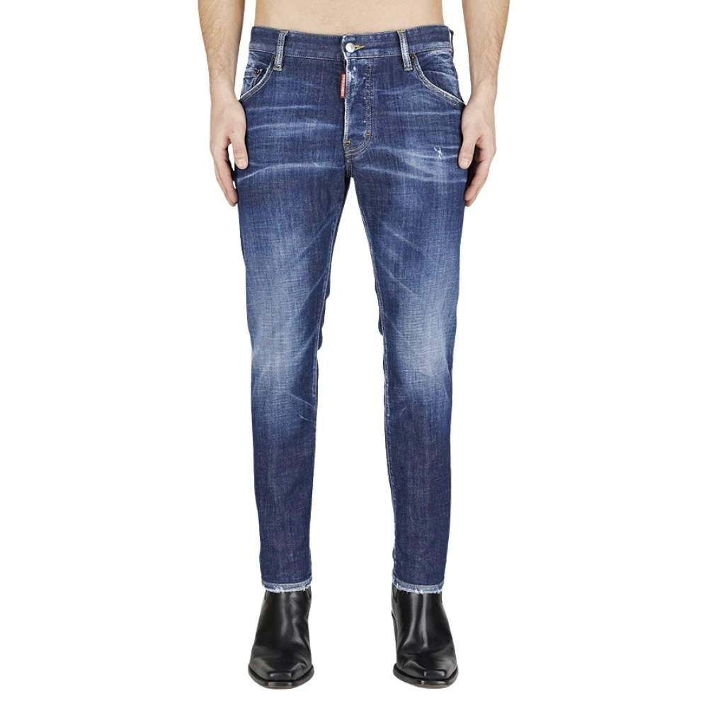 Dsquared2 Blauwe Skater Jurk Blue Heren
