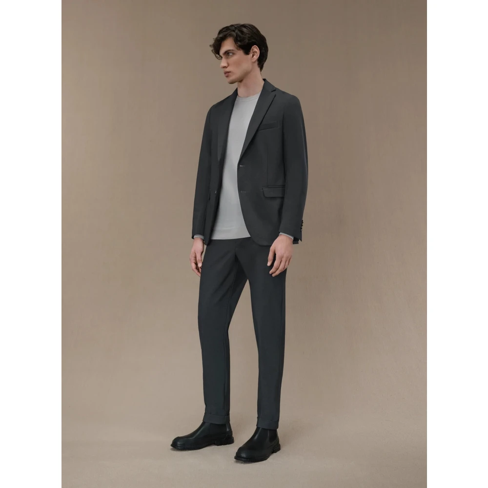 RRD Lichtgewicht Blazer in Donkergrijs Black Heren