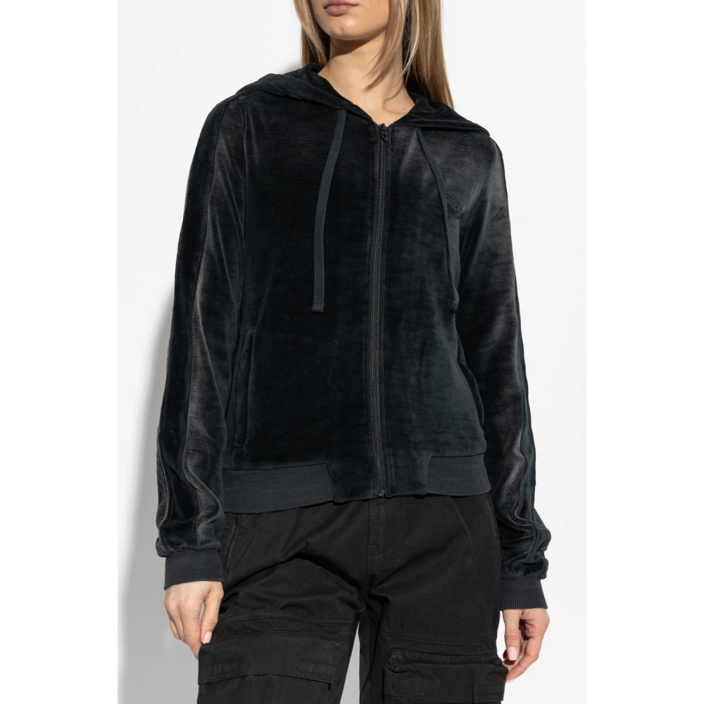 Diesel Sweatshirt F-Ely-Q1 Black Dames