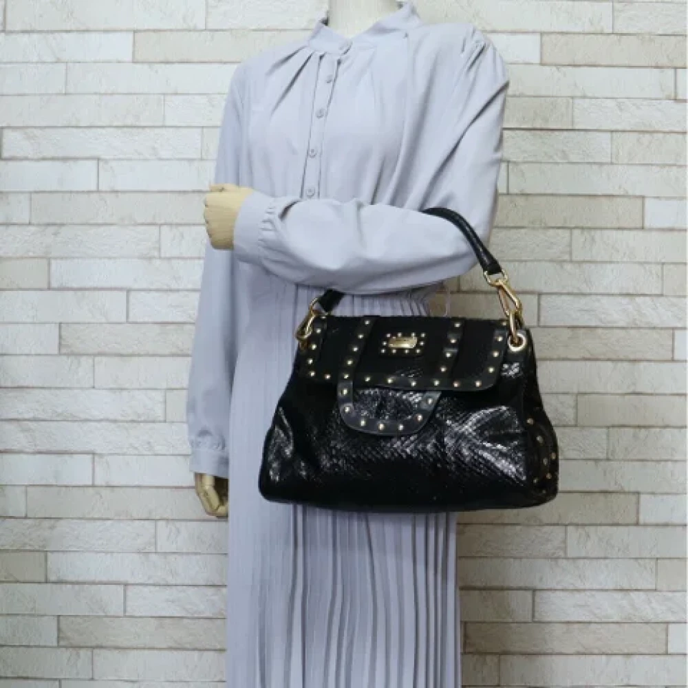 Jimmy Choo Pre-owned Leather handbags Black Dames