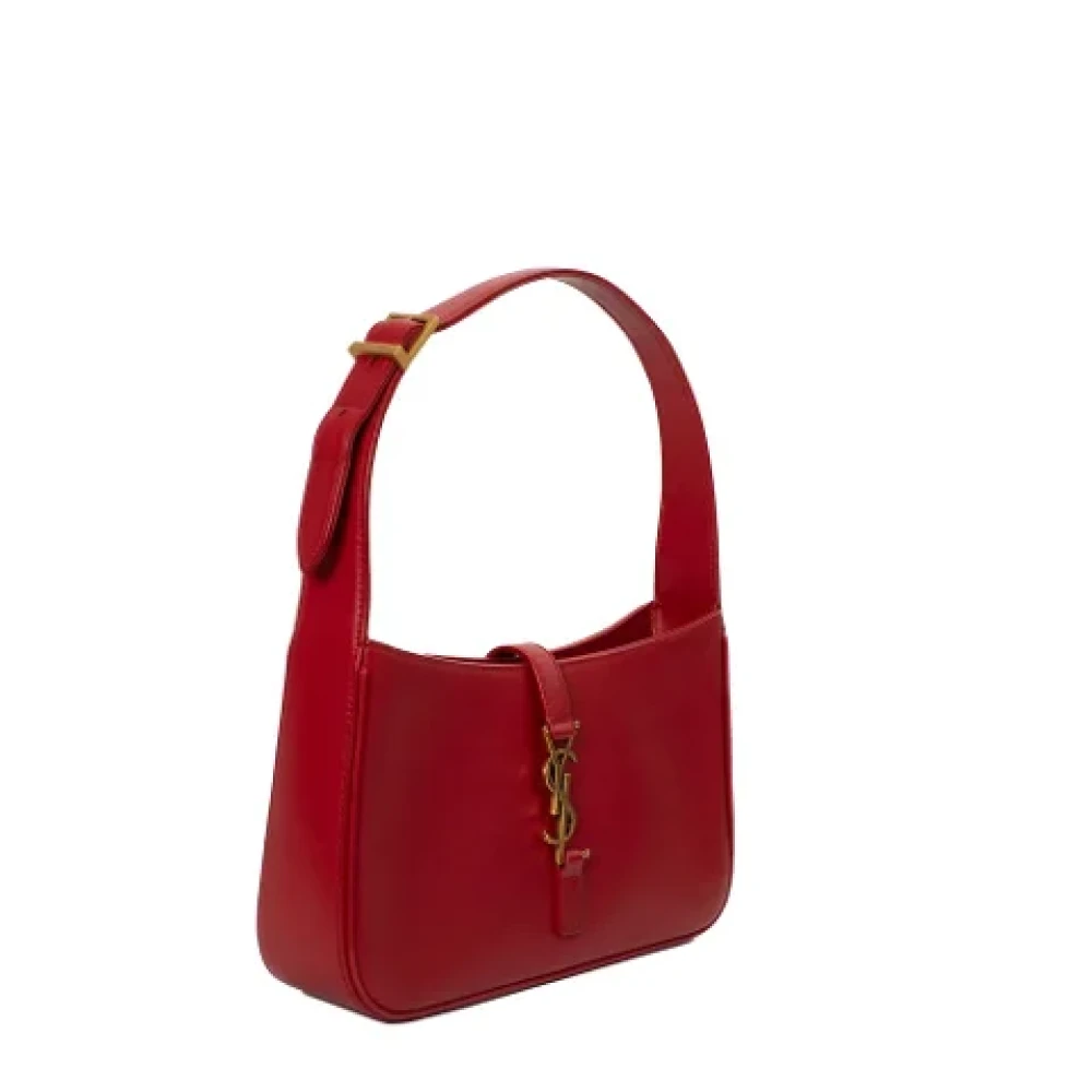 Yves Saint Laurent Vintage Pre-owned Leather handbags Red Dames
