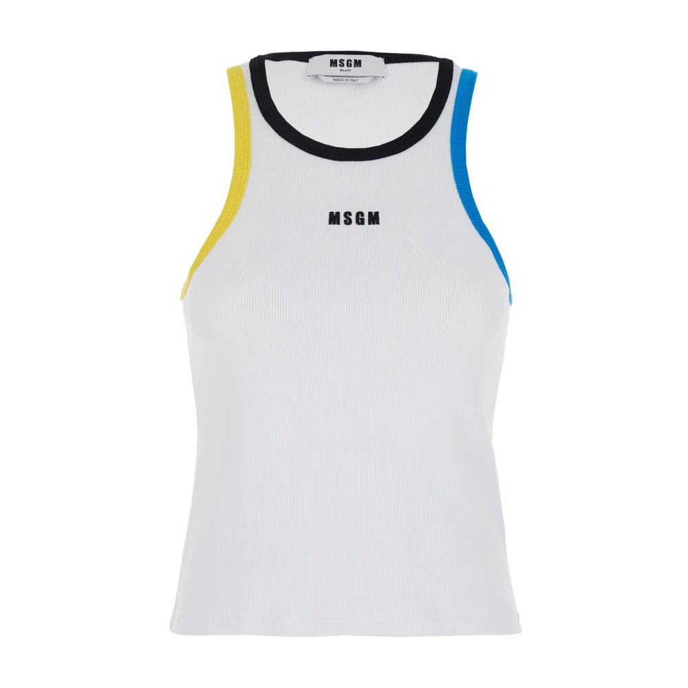 Tops > Sleeveless Tops - - Msgm - Modalova