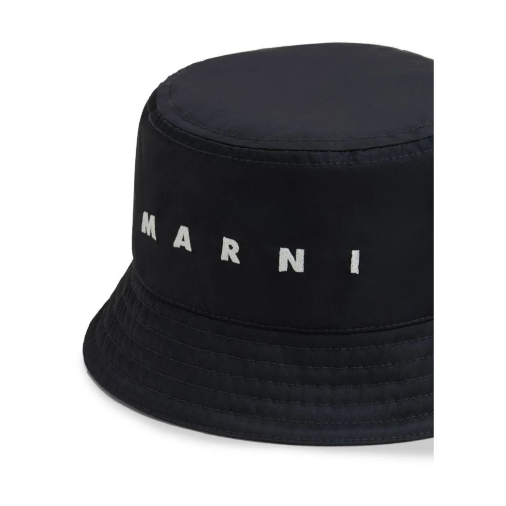 Marni Zwarte Hoed Black Heren