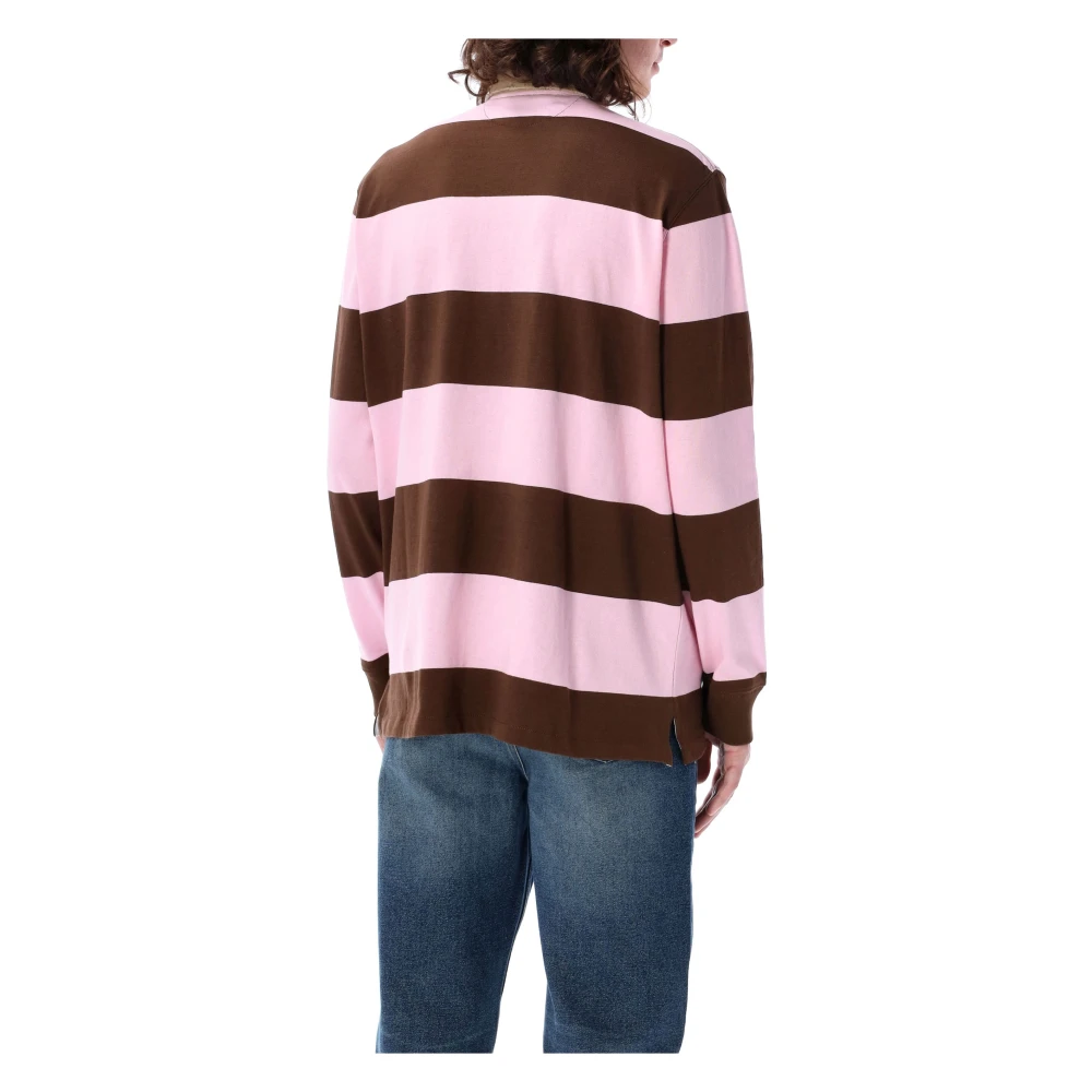 Ralph Lauren Herenkleding T-shirts & Polo's Roze Bruin Ss25 Multicolor Heren