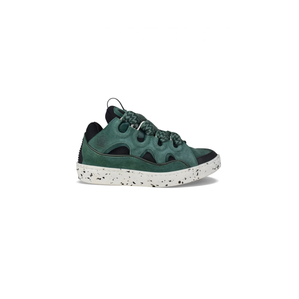 Lanvin Curb Sneakers Heren Schoenen Groen