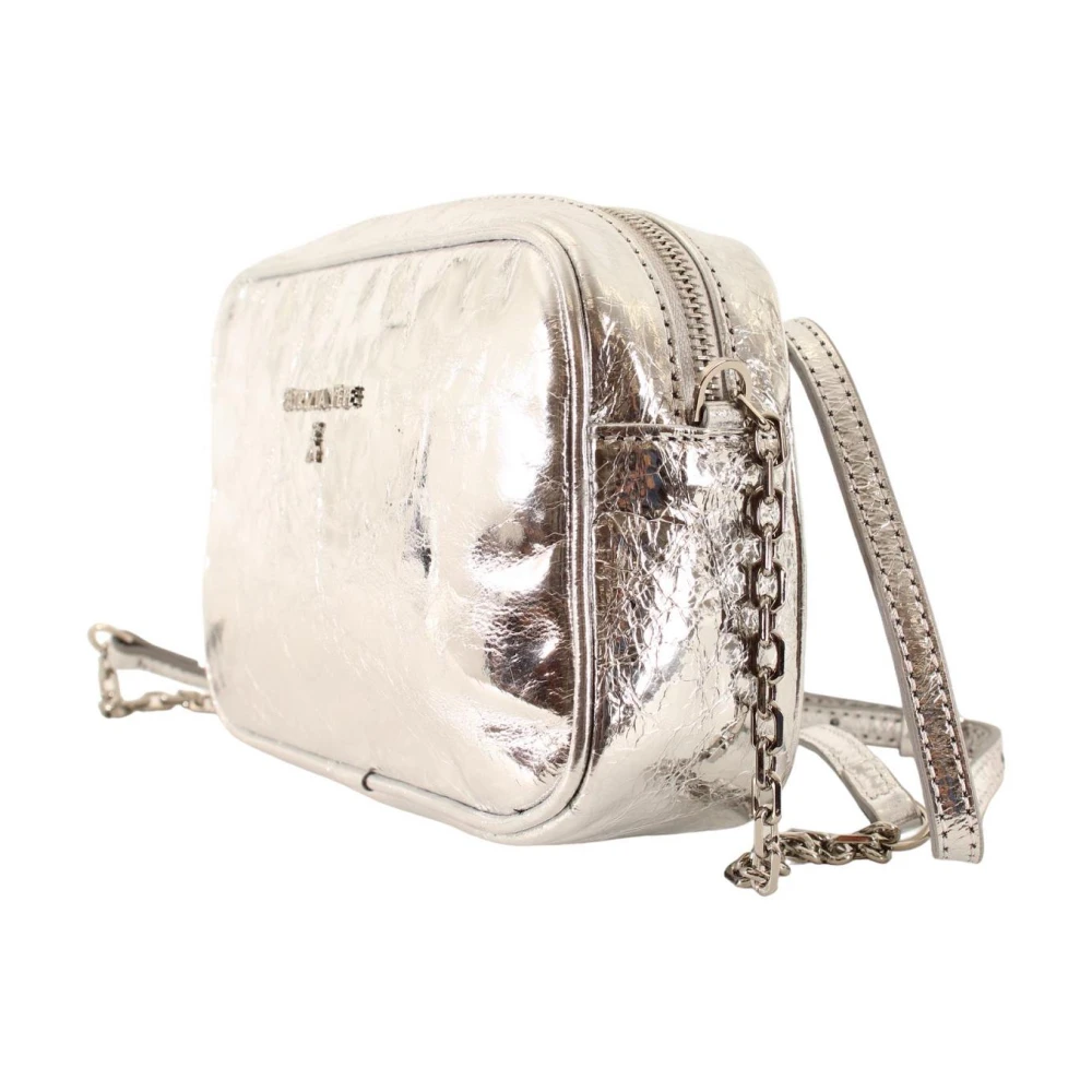 PATRIZIA PEPE Stijlvolle Crossbody Tas Abash Handtas Gray Dames
