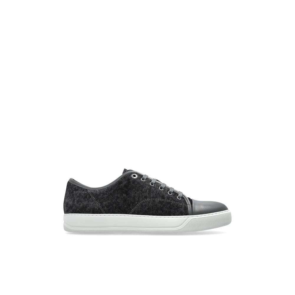 Lanvin Suede sneakers Black, Herr