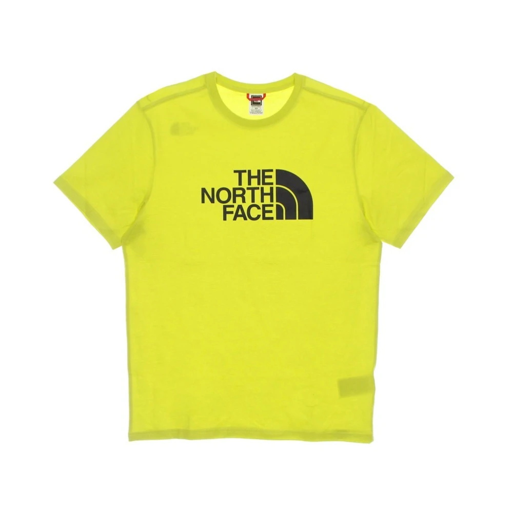 The North Face Acid Yellow Streetwear Easy Tee Yellow Heren