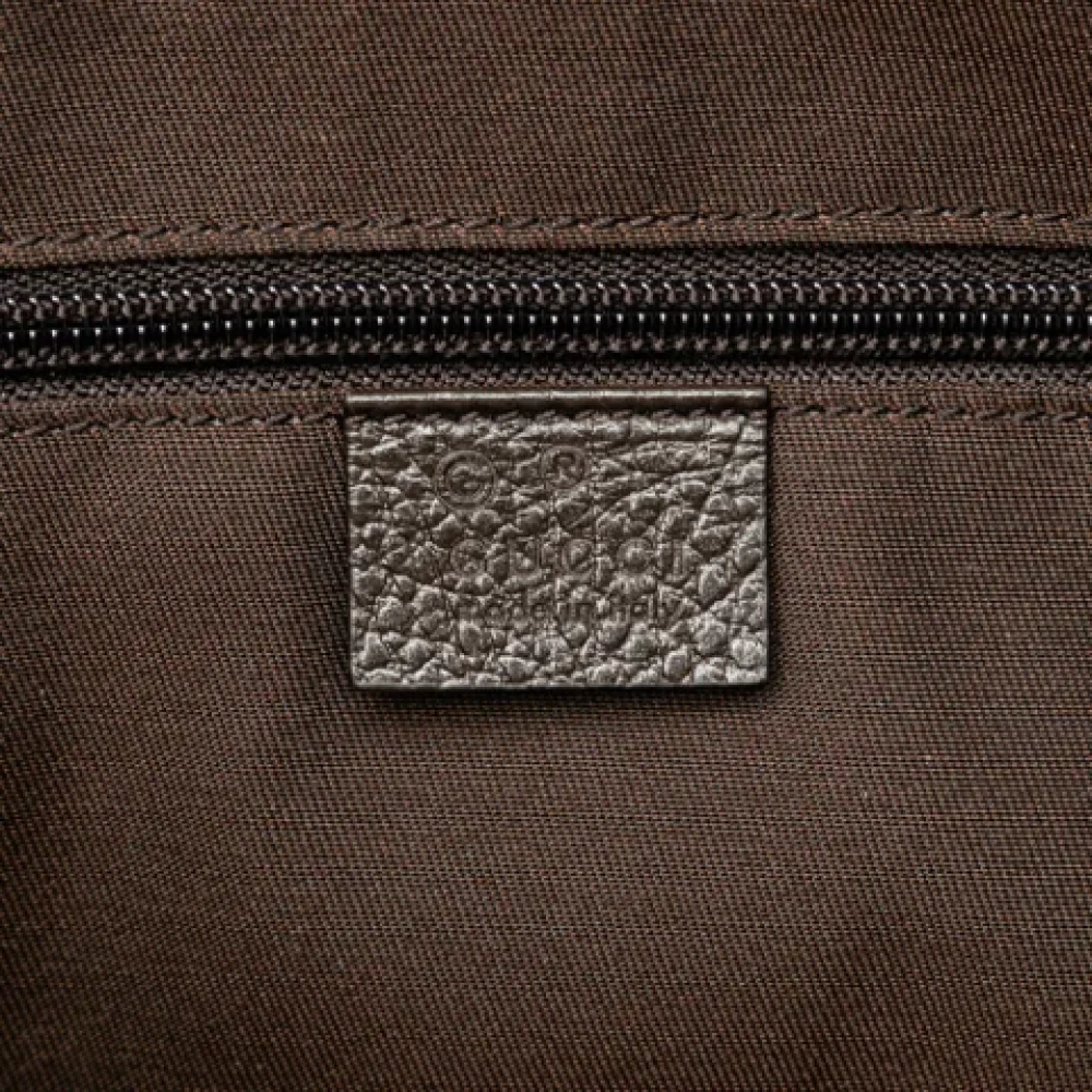 Gucci Vintage Pre-owned Canvas gucci-bags Brown Dames