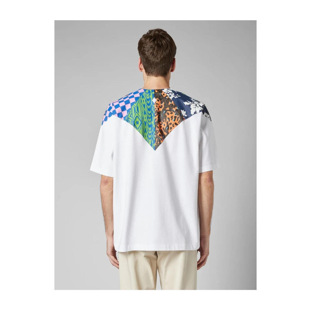 Marcelo Burlon Katoenen T-shirt White Heren