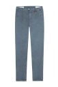 pantalon-en-coton-stretch-avec-patch-en-daim