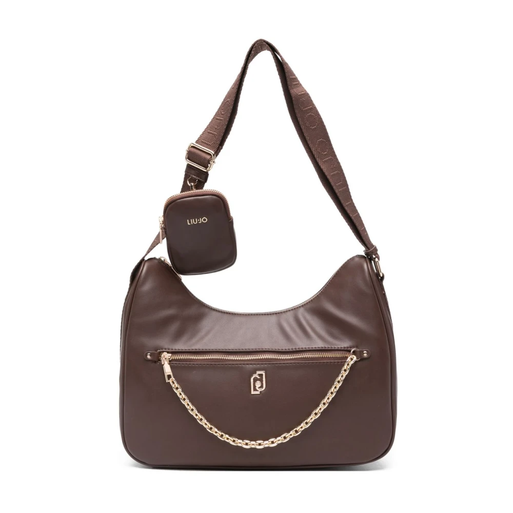 Liu Jo , Shoulder Bags, Female, Brown, One Size, Stylish Bags Collection