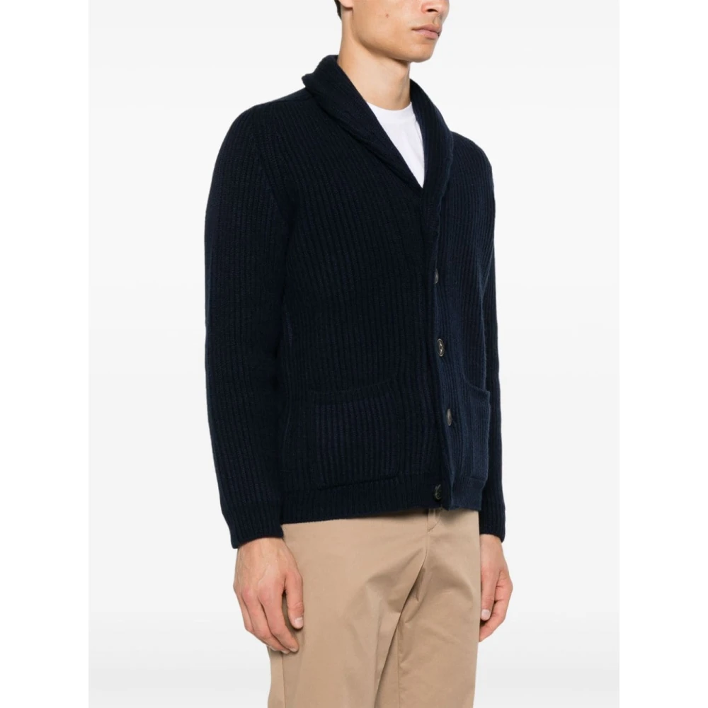 Fedeli Blauwe Winterjas Blue Heren