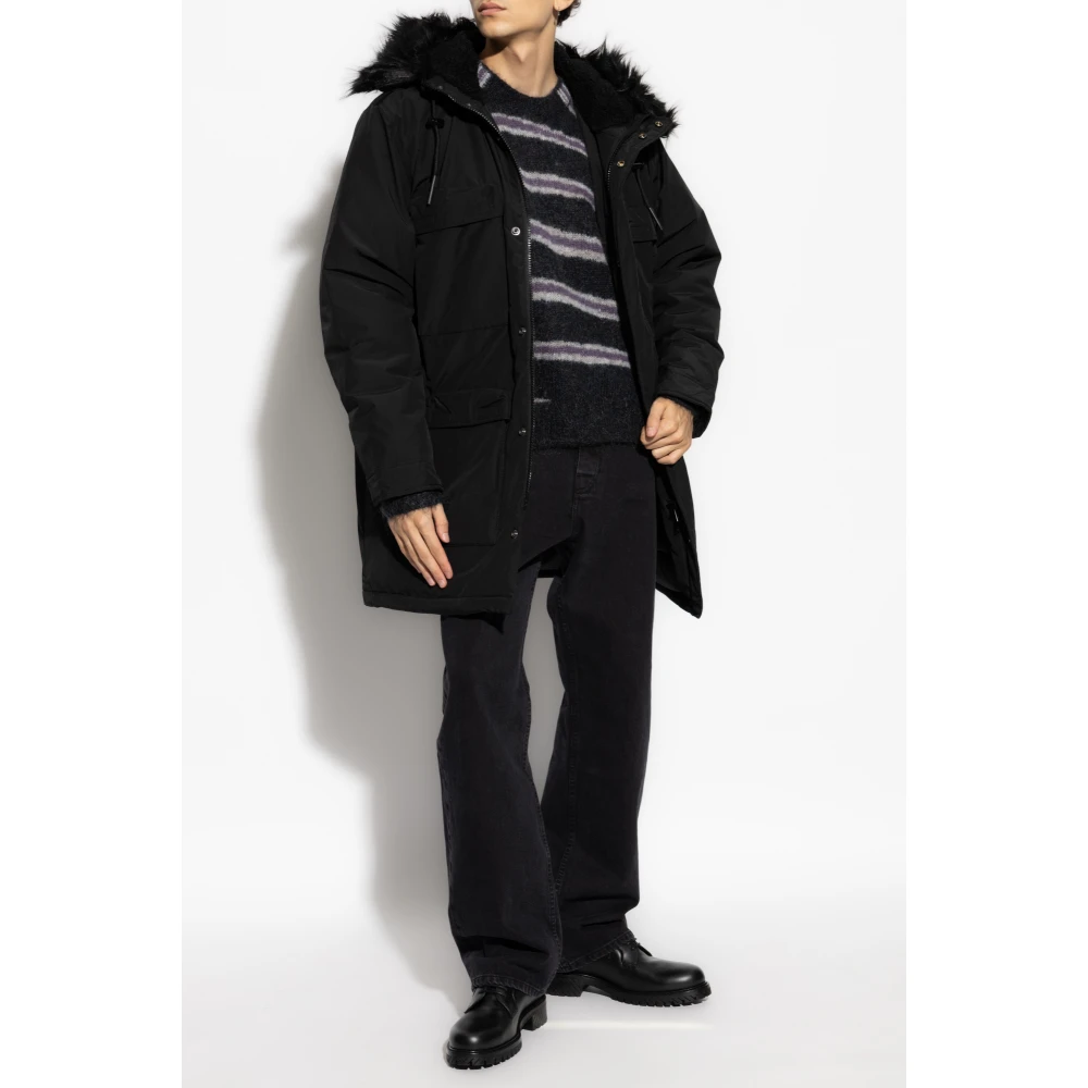 Diesel Jas W-Milow Black Heren