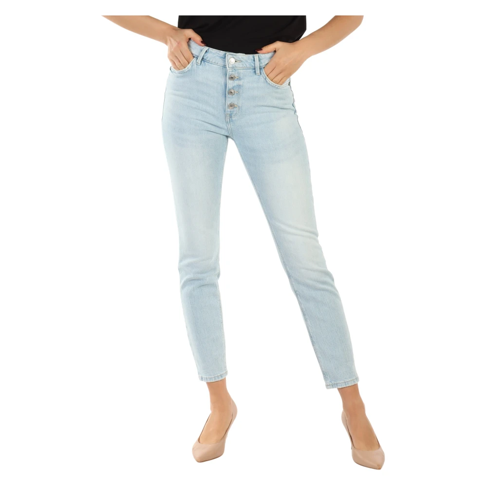 Guess Skinny High-Waisted Jeans Blue Dames