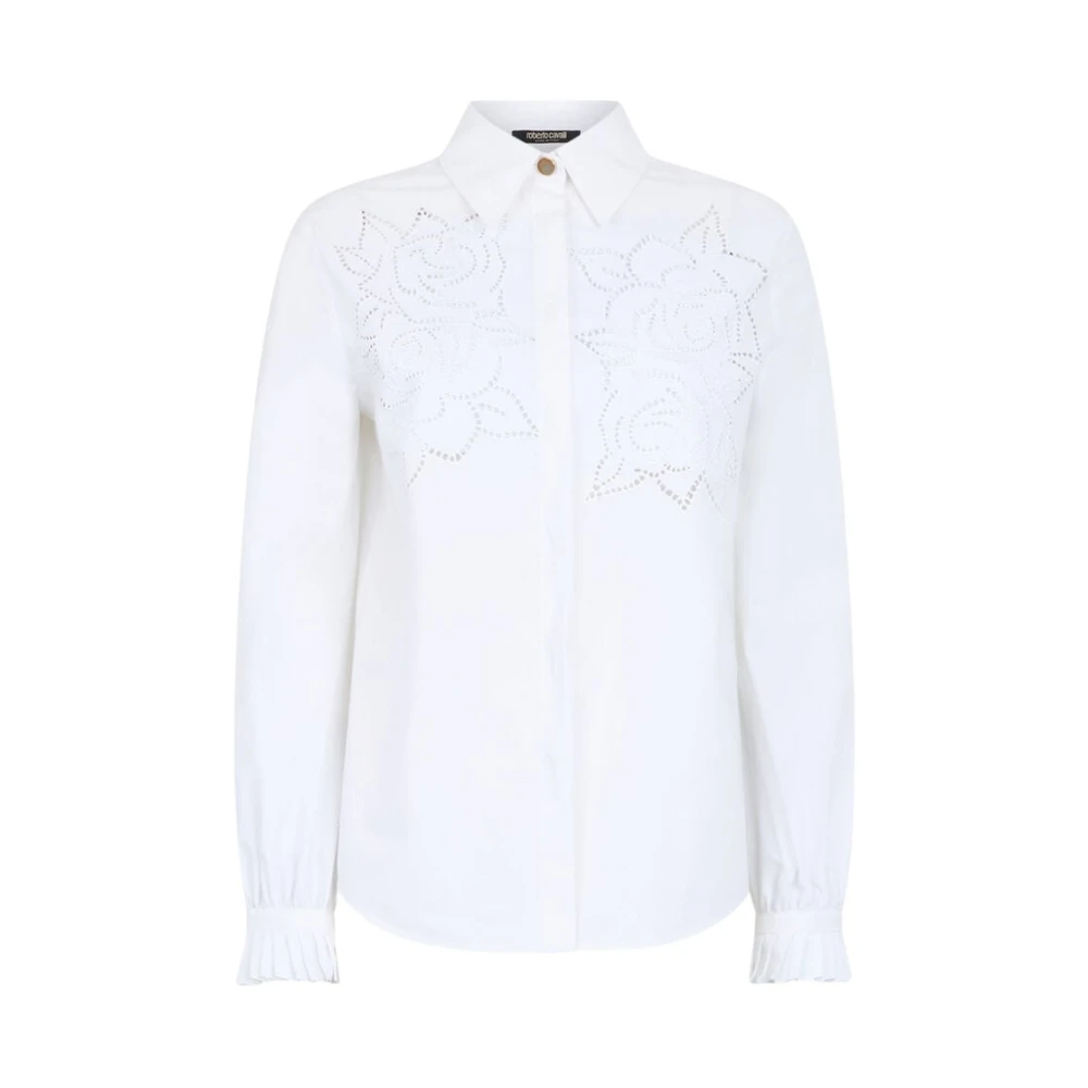 Roberto Cavalli Donna Bianco Camicette M, New,
