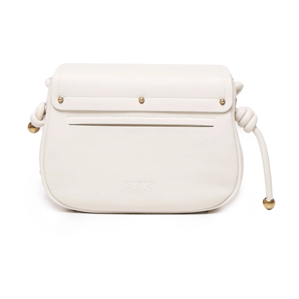 pinko Witte Schoudertas met Zijknopen White Dames