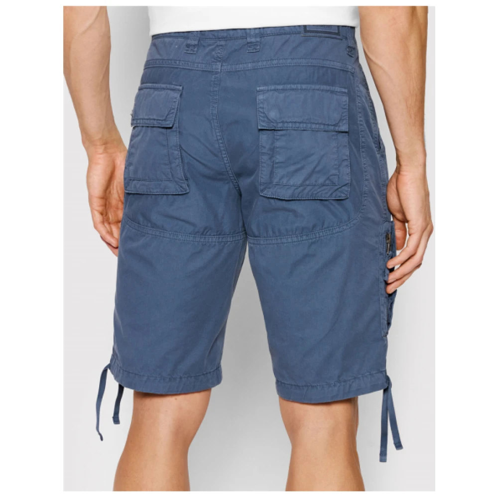 aeronautica militare Anti-G Bermuda Shorts Blue Heren