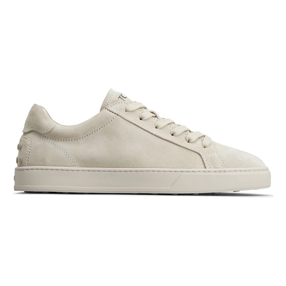 Tod's Hombre Beige Zapatillas Estilo Minimalista