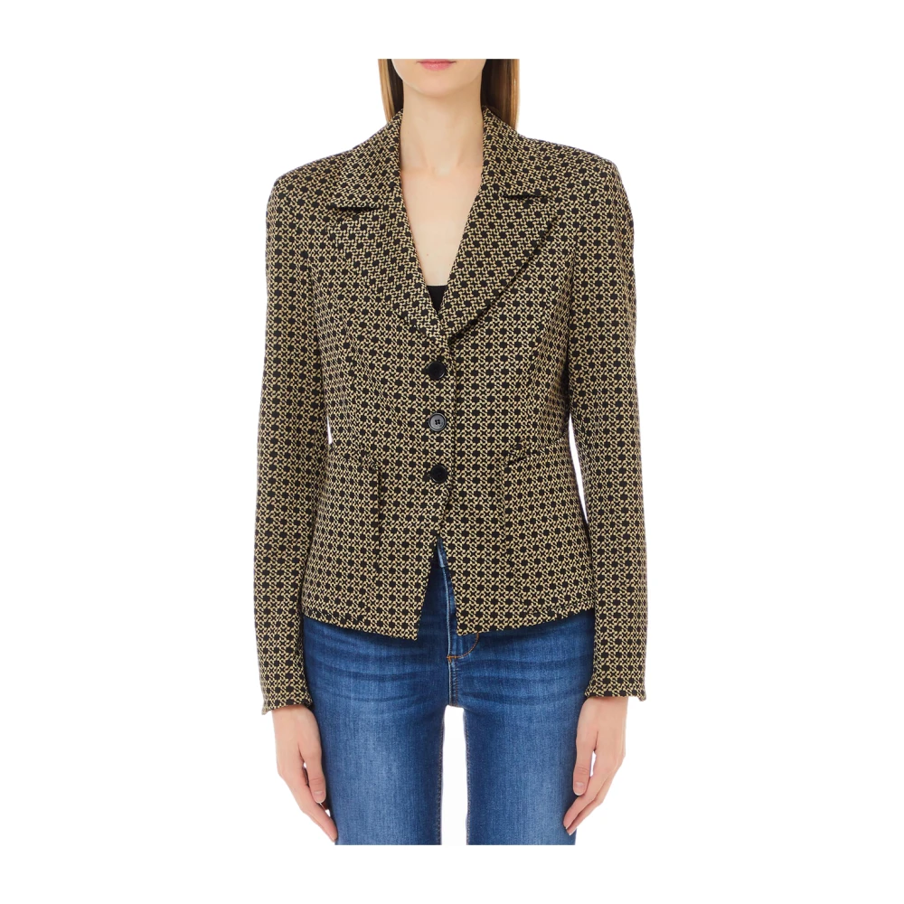 Liu Jo Beige Milano Jas voor Vrouwen Brown Dames