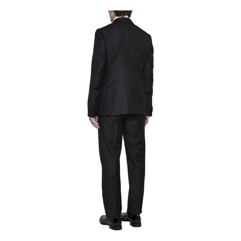 Valentino Zwarte Elegante Jurken Black Heren